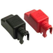 Quick Cable 5712-025R Red Dual Post Insulator Terminal Protectors, 25 Pcs