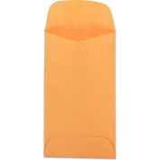 Quality Park Kraft Coin/Small Parts Envelopes, 2-1/2"W x 4-1/4"H, Brown, 500/Pack