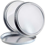 Qorpak 235998 Oil-Free Round Aluminum Drying Pans, 102mm Dia. x 5/16"D, Case of 500