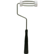 RollerLite 4" 4-Wire Cage Frame Threaded Black Handle 5/16" Shaft, 24/Case - 400-014