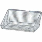 Quantum Partition Wall System 1017HBC 11"Dx17-3/8"Wx7-3/8"H Partition Hanging Basket