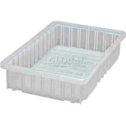 Global Industrial Clear-View Dividable Grid Container DG92035CL - 16-1/2 x 10-7/8 x 3-1/2 - Pkg Qty 12