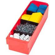 Quantum Dividers DIV401 for Euro Drawer 5-5/16"W, Black, Price Per Pack of 4 - Pkg Qty 2