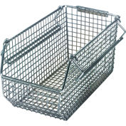 Quantum Chrome Wire Mesh Bin QMB530C 5-1/2"W x 10-3/4"D x 5"H - Pkg Qty 10