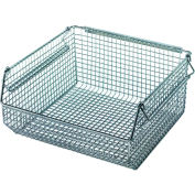 Quantum Chrome Wire Mesh Bin QMB535C 11"W x 10-3/4"D x 5"H - Pkg Qty 10