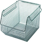 Quantum Chrome Wire Mesh Bin QMB539C 8"W x 10-1/2"D x 7"H - Pkg Qty 10