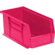 Ultra Stacking & Hanging Bin QUS230PK 5-1/2"W x 10-7/8"D x 5"H, Pink - Pkg Qty 12