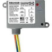RIB® Enclosed Power Relay RIB2402B, 20A, SPDT, 24VAC/DC/208-277VAC