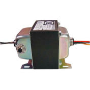 RIB® Transformer TR150VA008, 150VA, 480/277/240/208-120V, Dual Hub, Foot Mount, Circuit Breaker