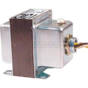 RIB® Transformer TR50VA014, 50VA 277V-24V, Single Hub, Foot Mount, Circuit Breaker