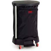 Rubbermaid® 6350 Step-On Linen Hamper Bag 13-3/8" x 19-7/8" x 29-1/4" PVC Lined, Black