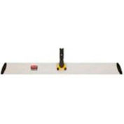 Rubbermaid® HYGEN 36" Quick Connect Single Sided Dust Frame 36" x 3-1/2", Yellow - RCPQ580YEL - Pkg Qty 6