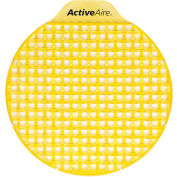 Activeaire® Low-Splash Deodorizer Urinal Screens By GP Pro, Sunscape Mango, 12 Screens Per Case