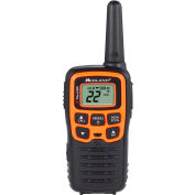 Midland® X Talker Walkie Talkie Set, 2-1/50"W x 1-3/10"D x 6-1/10"H, Black, Pack of 2