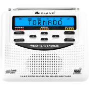 Midland® NOAA Weather Alert Radio, White