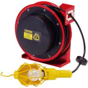 Reelcraft L 4035 A 163 5 16 AWG / 3 Cond x 35ft, 13 AMP, Incandescent Light, with Cord, 27 lbs