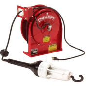 Reelcraft L 5245 A 163 6X 16 AWG / 3 Cond x 45ft, 3 AMP, Fluorescent Light, with Cord, 38 lbs