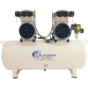 California Air Tools 4HP 230V Single Phase 20 Gallon Horizontal Duplex Air Compressor
