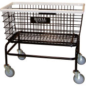 Wire Laundry Cart, Large, No Hanger
