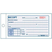 Rediform® Money Receipt Book, 2-Part, Carbonless, 2-3/4" x 5", 50 Sets/Book