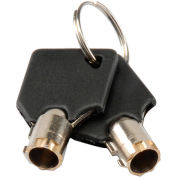 Global Industrial™ Replacement Keys (2) for Inter Office Mailboxes (443490 & 443491)