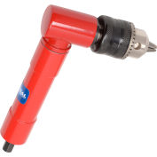 Global Industrial™  Right Angle Air Drill, Standard Keyed, 3/8" Chuck, 1800 RPM