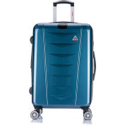 InUSA AirWorld Lightweight Hardside Luggage Spinner 24" - Navy Blue