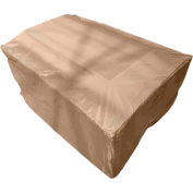 Hiland Fire Pit Waterproof Cover HVD-RFP-CVR Tan 37"L x 29"W x 22"H Fits GSF-RFP