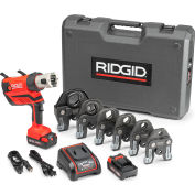 Ridgid 67053 RP 350 Battery Press Tool Kit w/Propress Jaws, 1/2"-2"