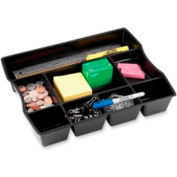 Rubbermaid® Desk Drawer Organizer with 9 Compartments Black