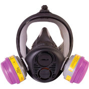 North® RU6500 Silicone Full Facepiece Respirator, Small, RU65001S