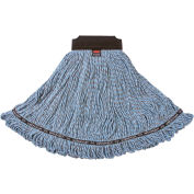Rubbermaid® Large Maximizer Synthetic Blend Wet Mop, Looped End, Blue - 1924782 - Pkg Qty 6