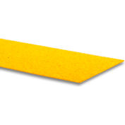 GripAll ® LAVAGRIP® 5" x 24" Anti-Slip Adhesive Strip 10 Pack, Yellow - Pkg Qty 6