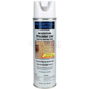 Rust-Oleum Mc1800 Water-Based Precision-Line Inverted Marking Chalk Aerosol, Apwa Wht - Pkg Qty 12