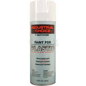 Rust-Oleum P1600 System Paint For Plastic Aerosol, White, 12 oz. - 223839 - Pkg Qty 6