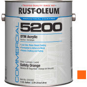 Rust-Oleum 5200 System <250 VOC DTM Acrylic, Safety Orange Gallon Can - 5255402 - Pkg Qty 2