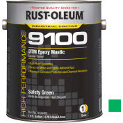 Rust-Oleum 9100 System <340 VOC DTM Epoxy Mastic, Safety Green Gallon Can - 9133402 - Pkg Qty 2
