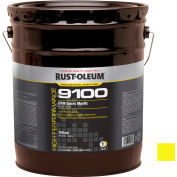 Rust-Oleum 9100 System <340VOC DTM Epoxy Mastic, High Hide Yellow 5 Gallon Pail - A914414300