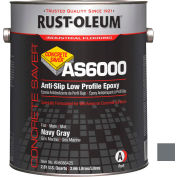Rust-Oleum AS6000 System <100 VOC Anti-Slip Low Profile Epoxy Floor Coat, Navy Gal Kit - AS6086425