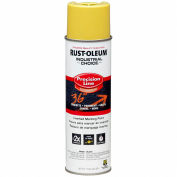 Rust-Oleum M1600 Solvent-Based Precision-Line Inverted Marking Paint Aero, High Vis.Yel - 203025V - Pkg Qty 12