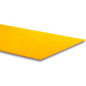 GripAll ® LAVAGRIP® 12" x 48" Anti-Slip Adhesive Strip, Yellow - Pkg Qty 2