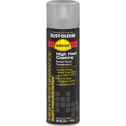 Rust-Oleum High Performance V2100 System High Heat Aerosol, Aluminum Black, 15 oz. - V2116838 - Pkg Qty 6