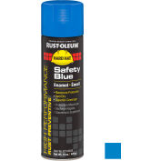 Rust-Oleum High Performance V2100 Rust Preventive Enamel Aerosol, Safety Blue, 15 oz. - V2124838 - Pkg Qty 6