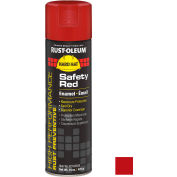 Rust-Oleum High Performance V2100 Rust Preventive Enamel Aerosol, Safety Red, 15 oz. - V2163838 - Pkg Qty 6