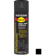 Rust-Oleum High Performance V2100 System High Heat Aerosol, Black, 15 oz. - V2176838 - Pkg Qty 6