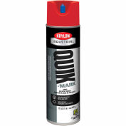 Krylon Industrial Quik-Mark Sb Inverted Marking Paint Apwa Red - A03611007 - Pkg Qty 12