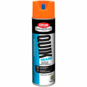 Krylon Industrial Quik-Mark Wb Inverted Marking Paint Fluorescent Orange - A03700004 - Pkg Qty 12