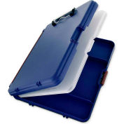 Saunders Workmate II Storage Clipboard, 6 Storage Compartments, 10-5/8" x 13-3/8", Blue