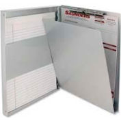 Saunders Recycled Aluminum Forms Holder, Side Opening, 8-1/2" x 12", Silver