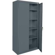 Sandusky Classic Storage Cabinet CA41361878-02 - 36"W x 18"D x 78"H Charcoal